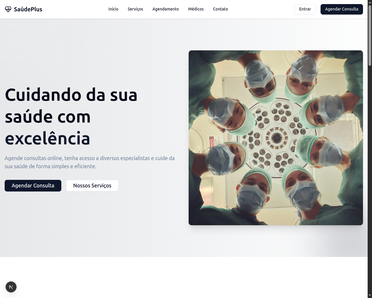 SaúdePlus - Sistema de Saúde